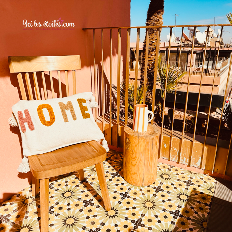 Housse de Coussin Marocain « Home »
