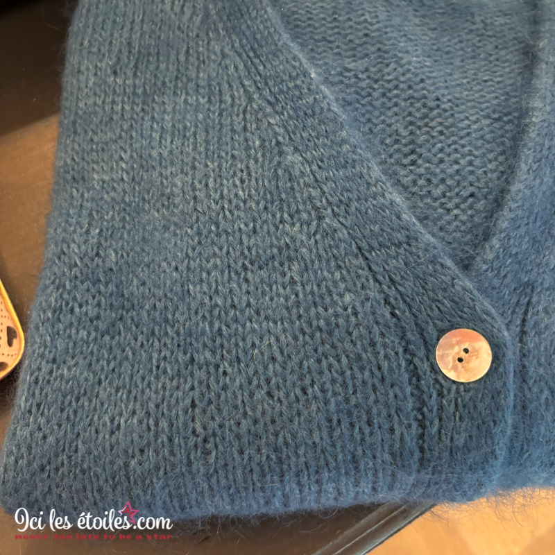 Gilet Gabriel bleu ciel