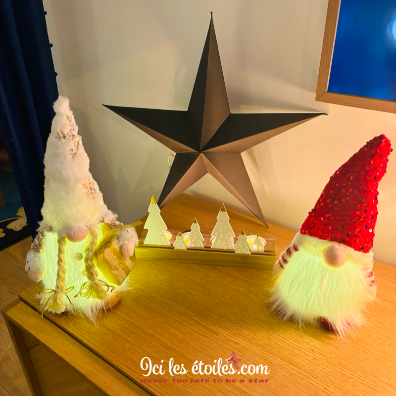 Lutin Lucien lumineux crème