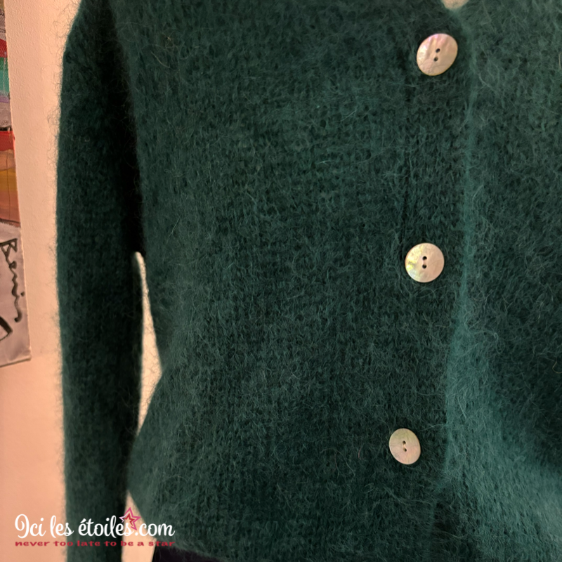 Gilet Gabriel vert bouteille
