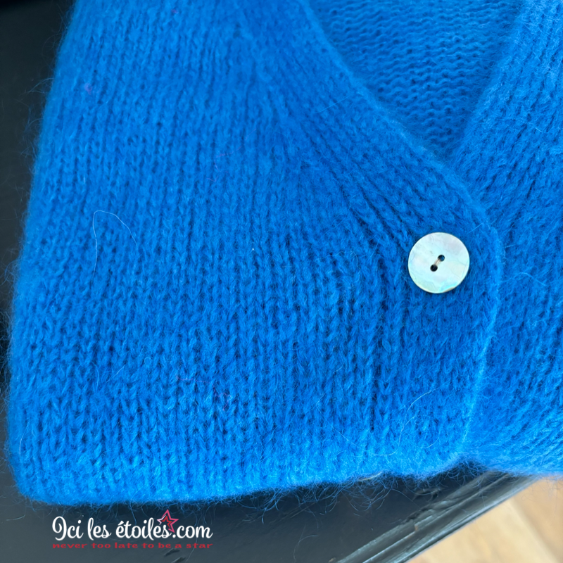 Gilet Gabriel bleu éléctrique