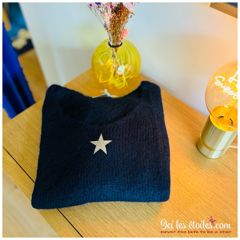 Pull Gabriel Bleu marine