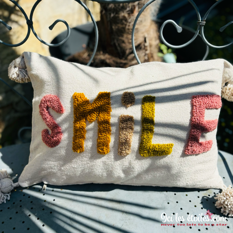 Housse de Coussin Marocain « Smile »