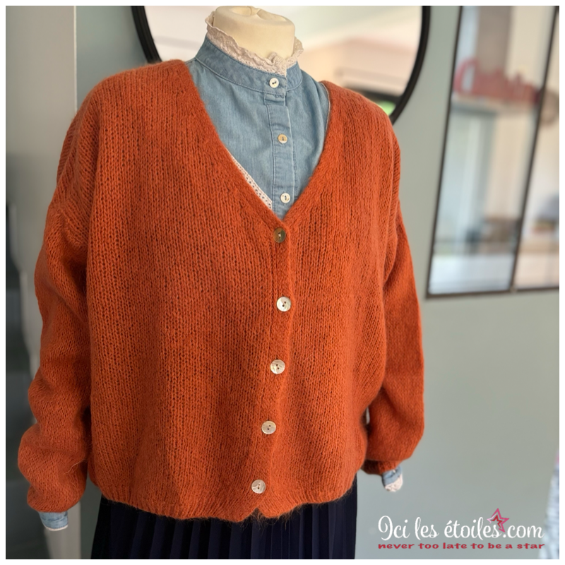 Gilet Gabriel Terracota