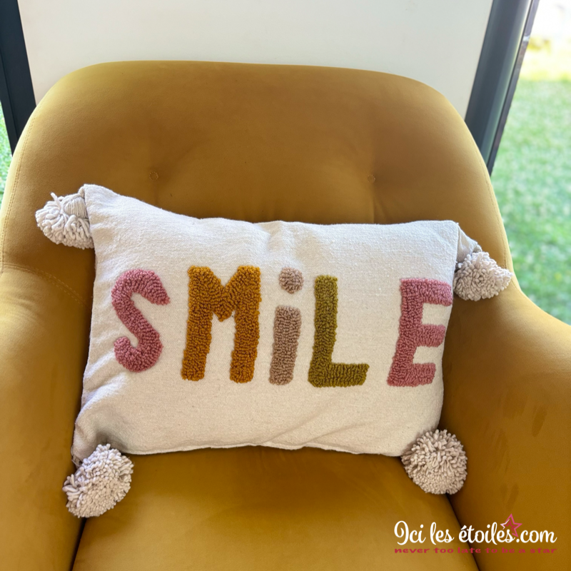 Housse de Coussin Marocain « Smile »