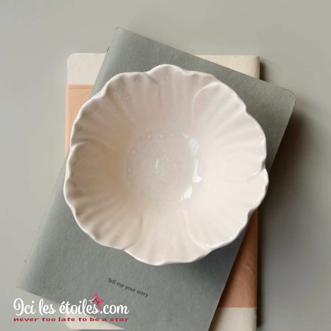 Coupelle fleur en Céramique