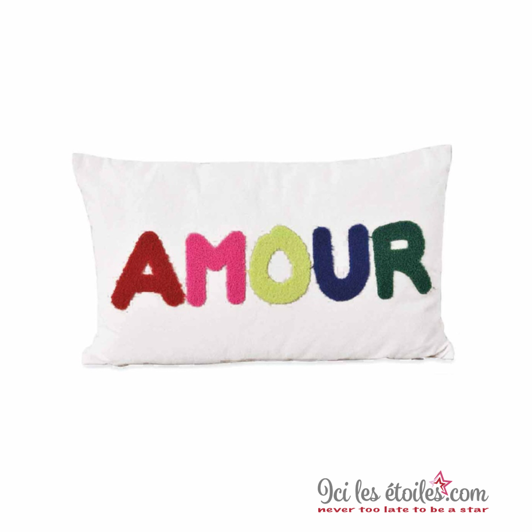 Coussin Amour Multicolore