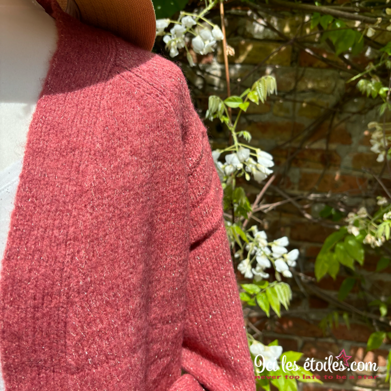 Gilet Terracota paillettes