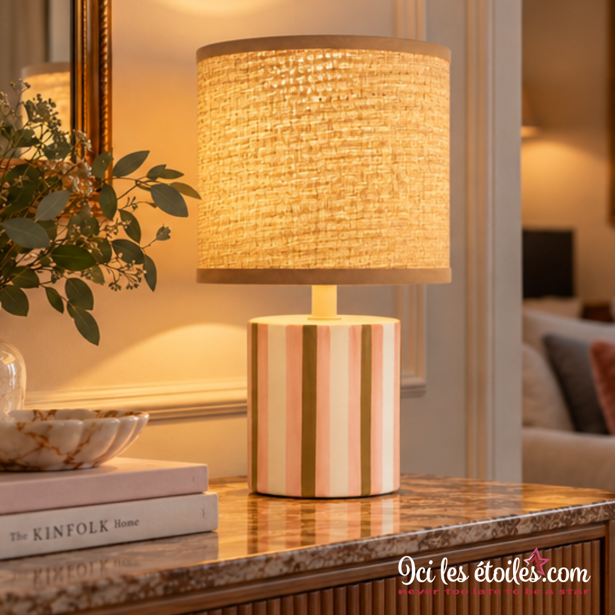 Lampe trattoria rose