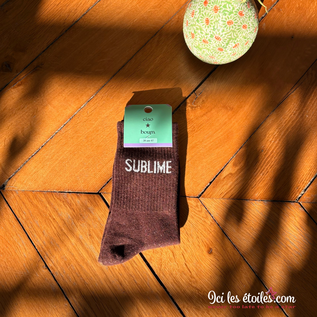 Chaussettes Paillettes