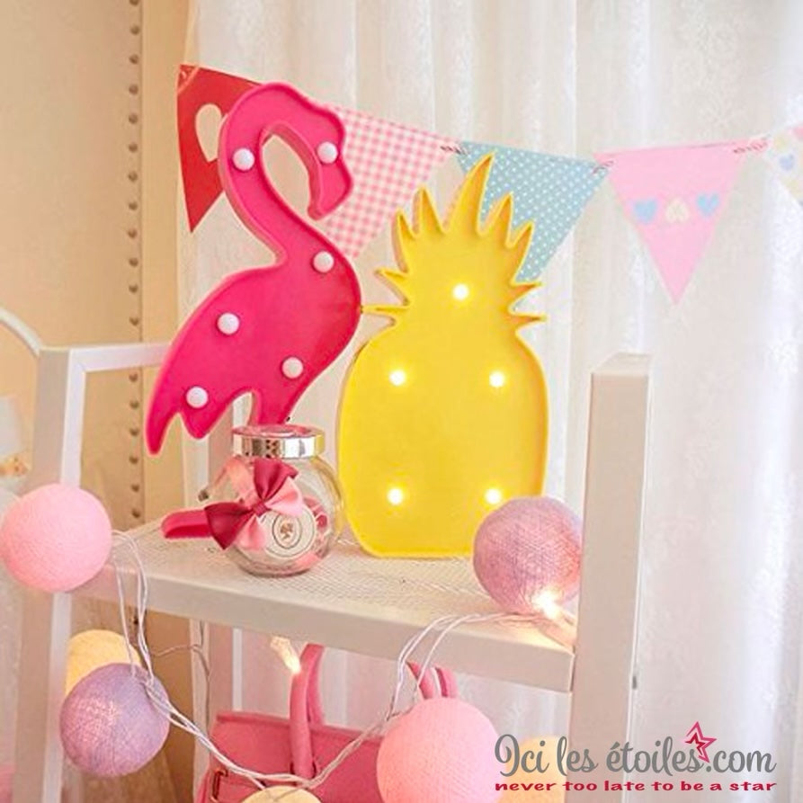 Flamant Rose Lumineux