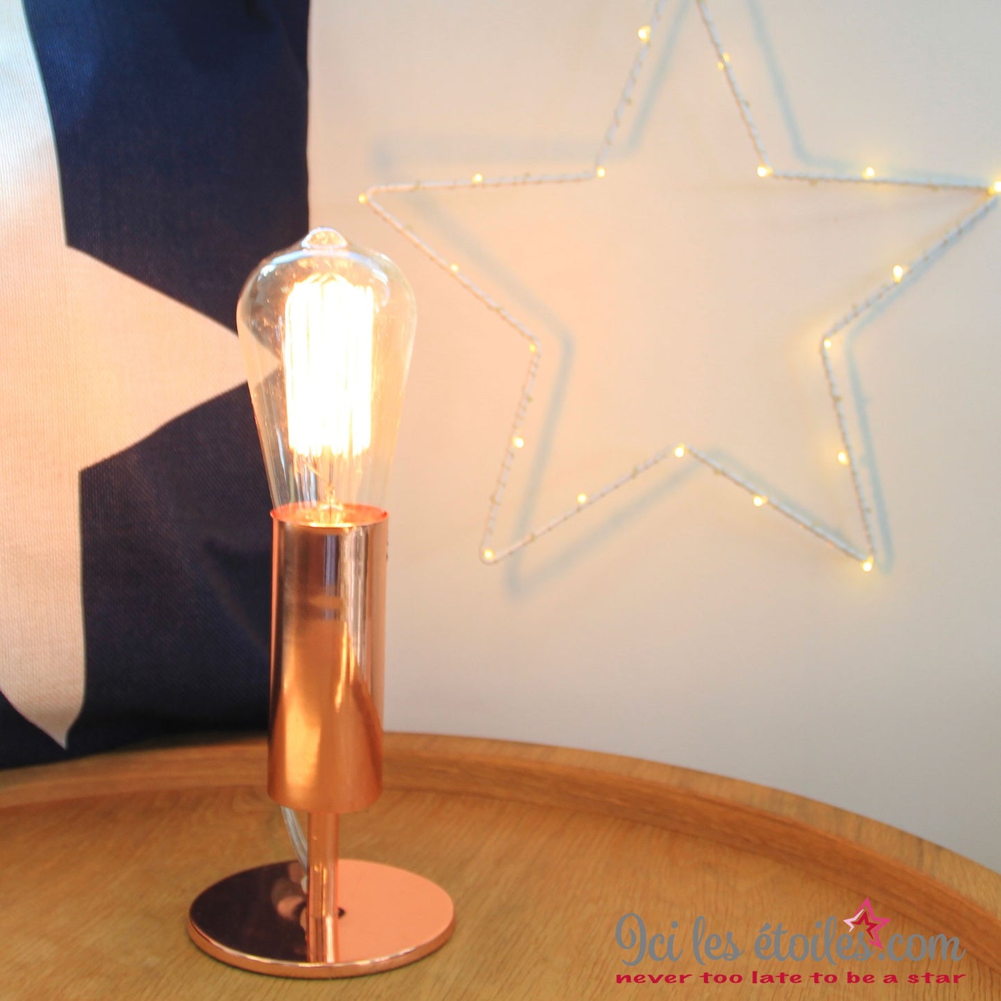 Lampe Vintage cuivre