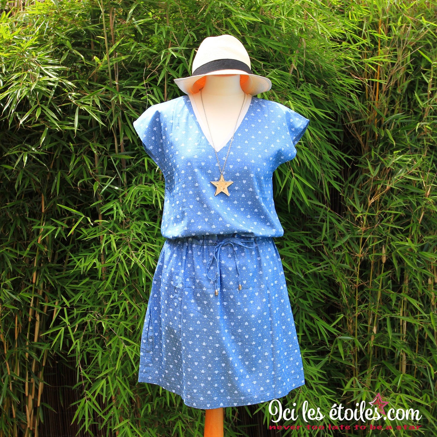 Robe bleu ciel