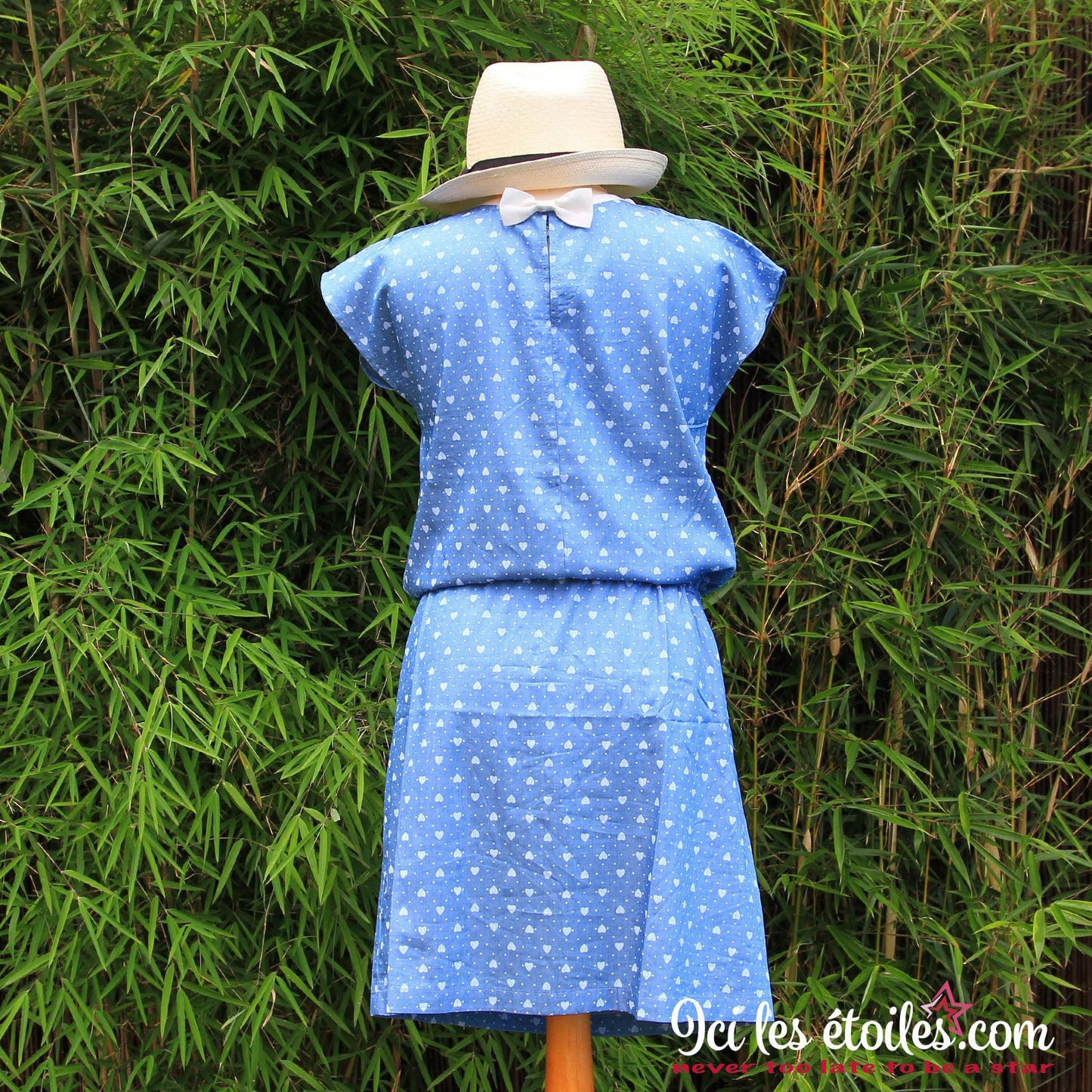 Robe bleu ciel