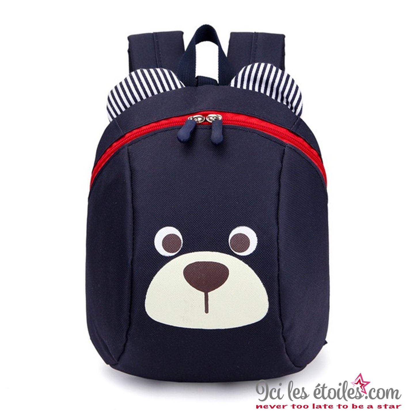 Petit sac à dos nounours bleu marine