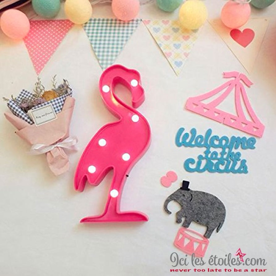 Flamant Rose Lumineux