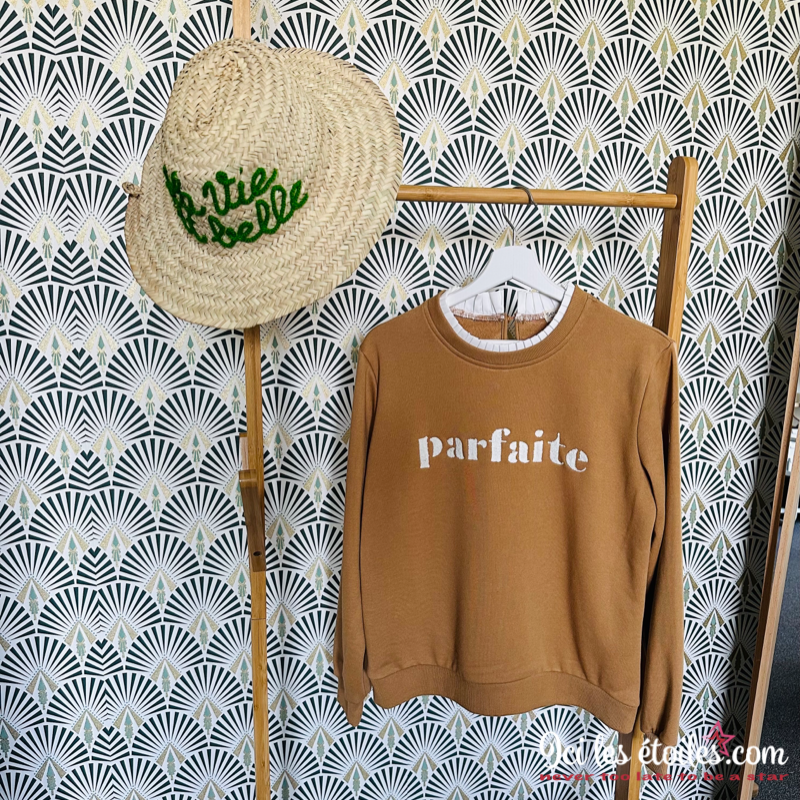 Sweat « Parfaite » Camel