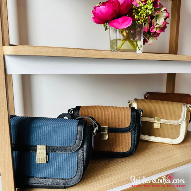 Sac Côme Bleu Jean/Bleu Marine