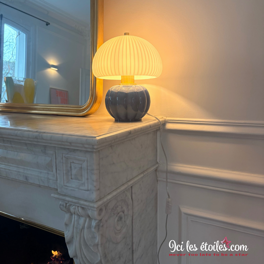 Lampe Madeleine bleue