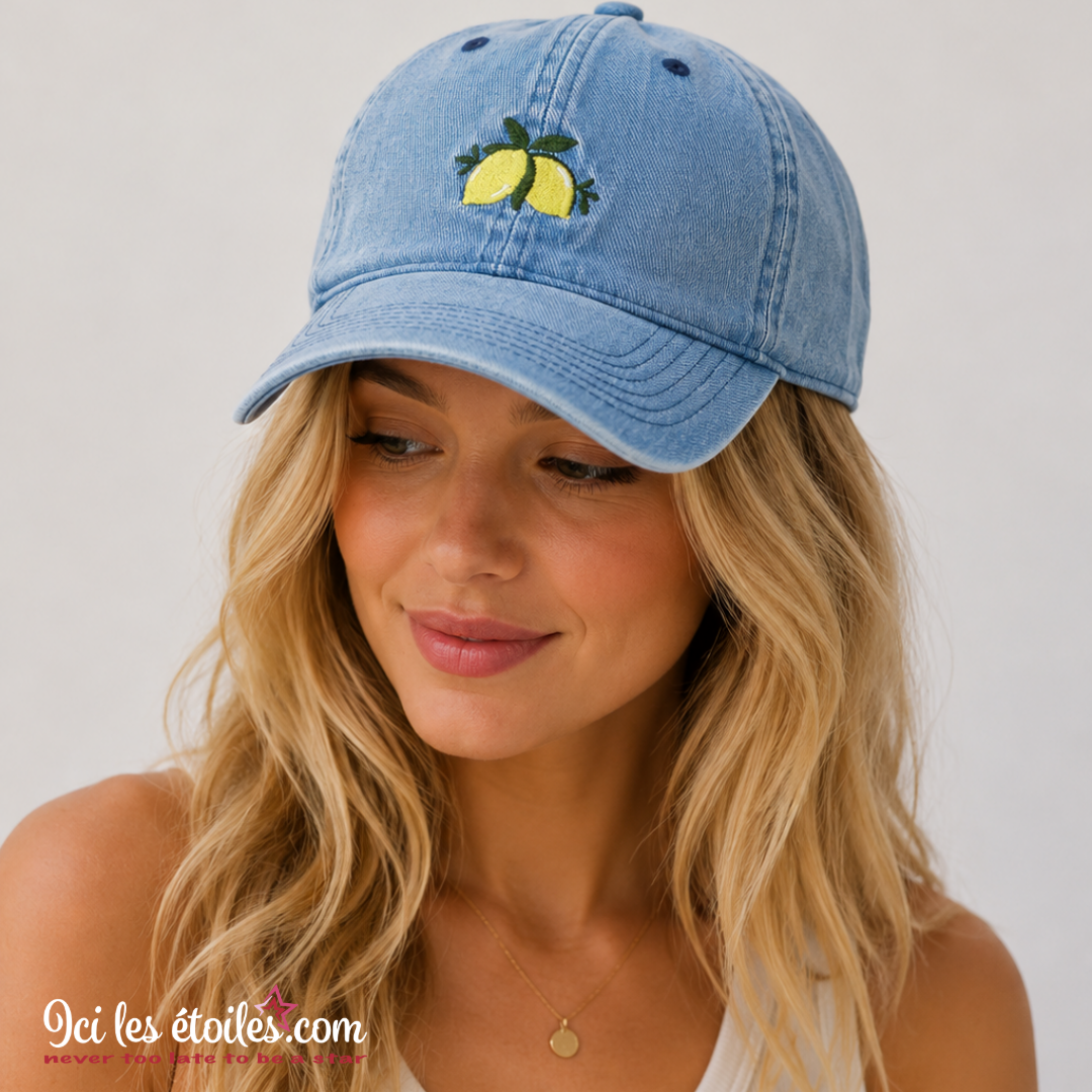 Casquette en denim 🍋