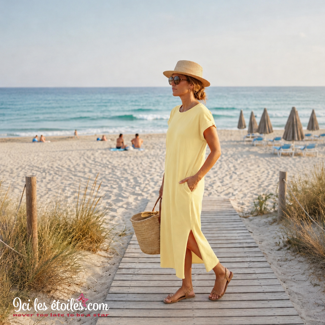 Robe Zoé jaune