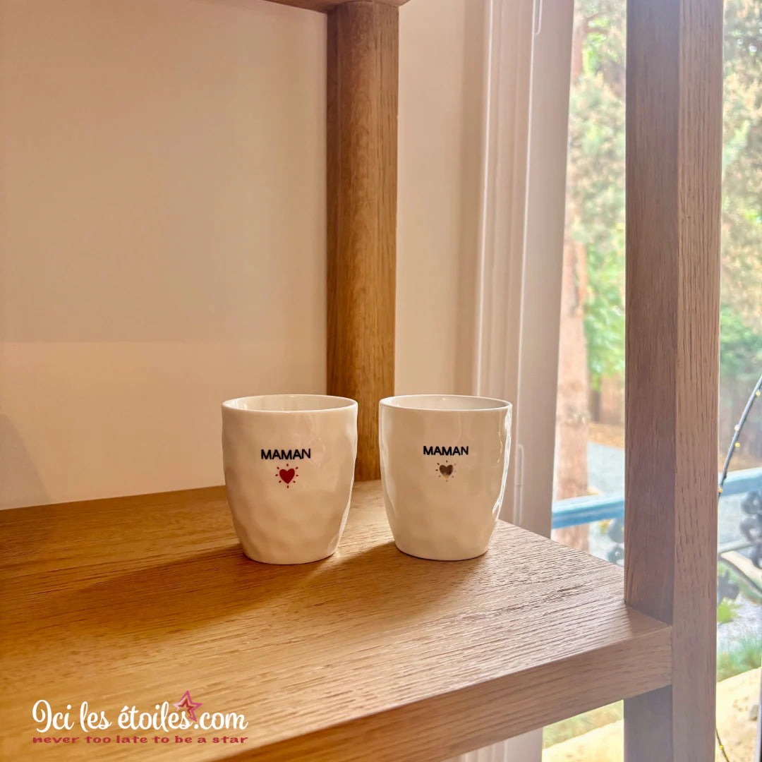 Tasse Papa coeur doré en Céramique