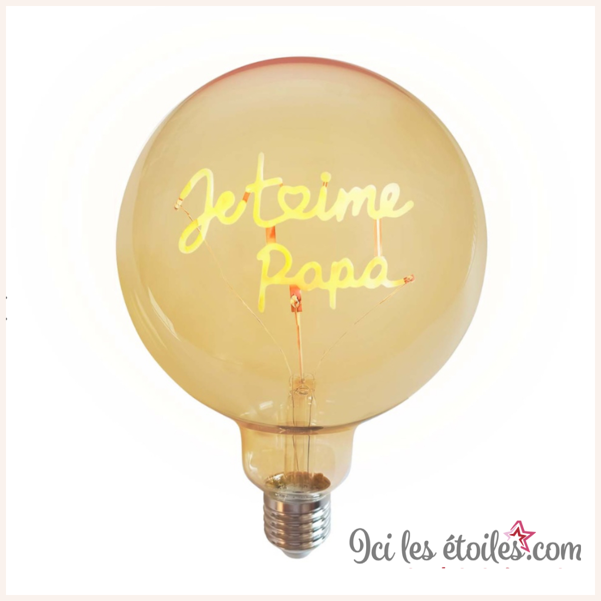 Ampoule LED « Je t’aime Papa »