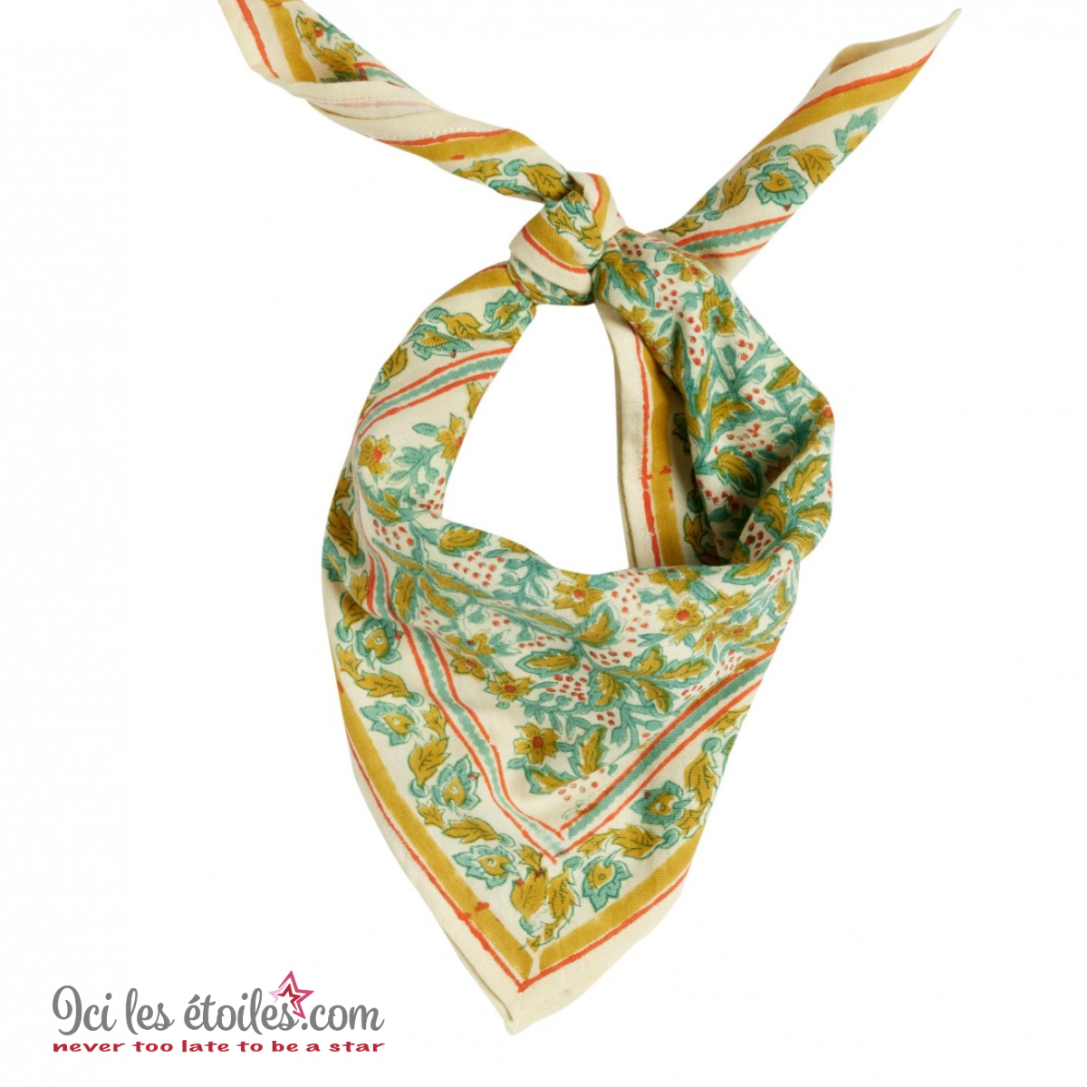 Foulard Indien petit modèle  « Nalini Miroir »
