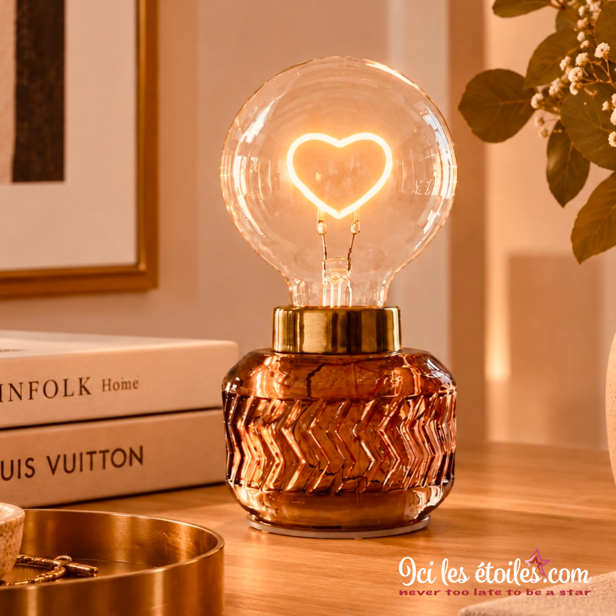 Lampe sans fil Coeur