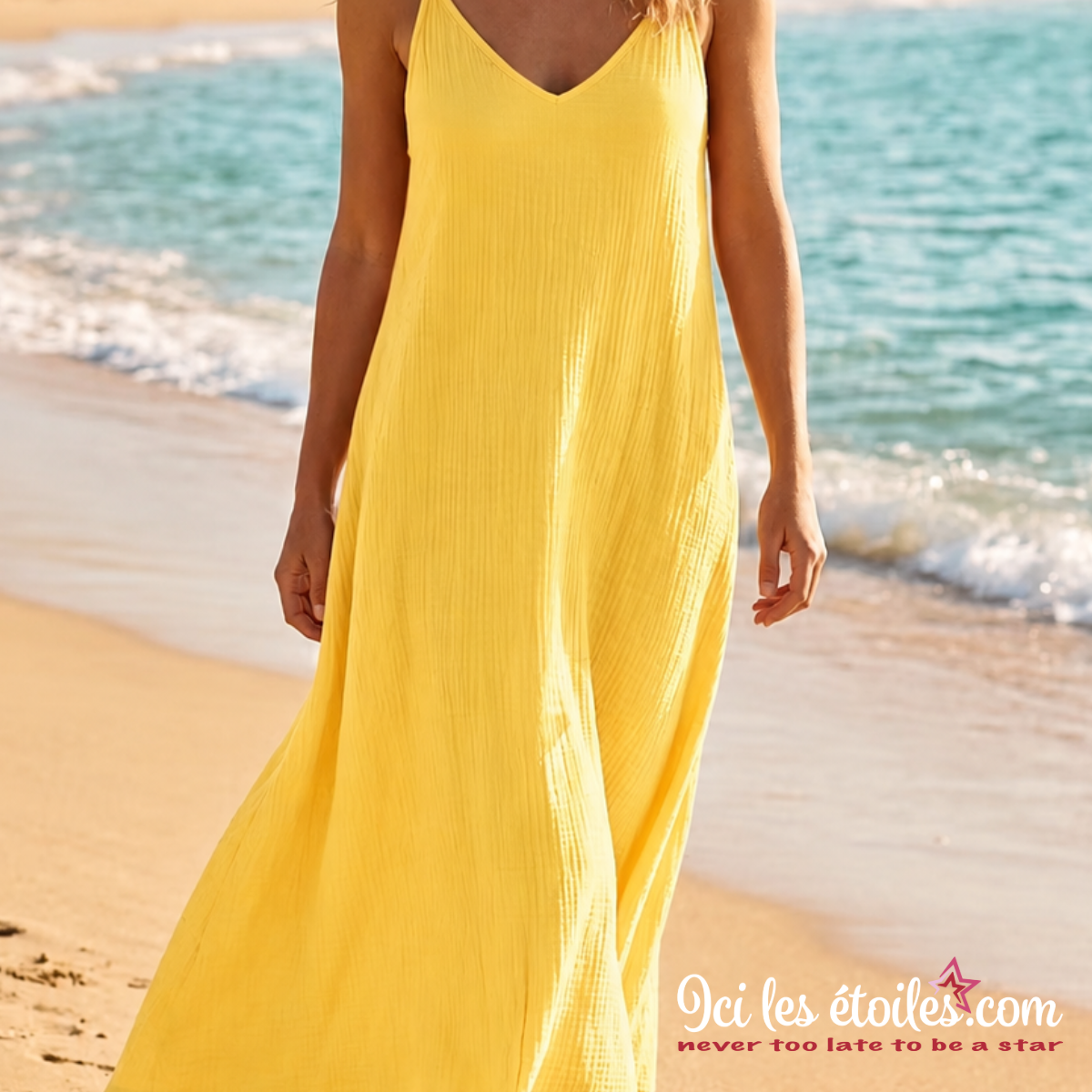Robe Léa Jaune