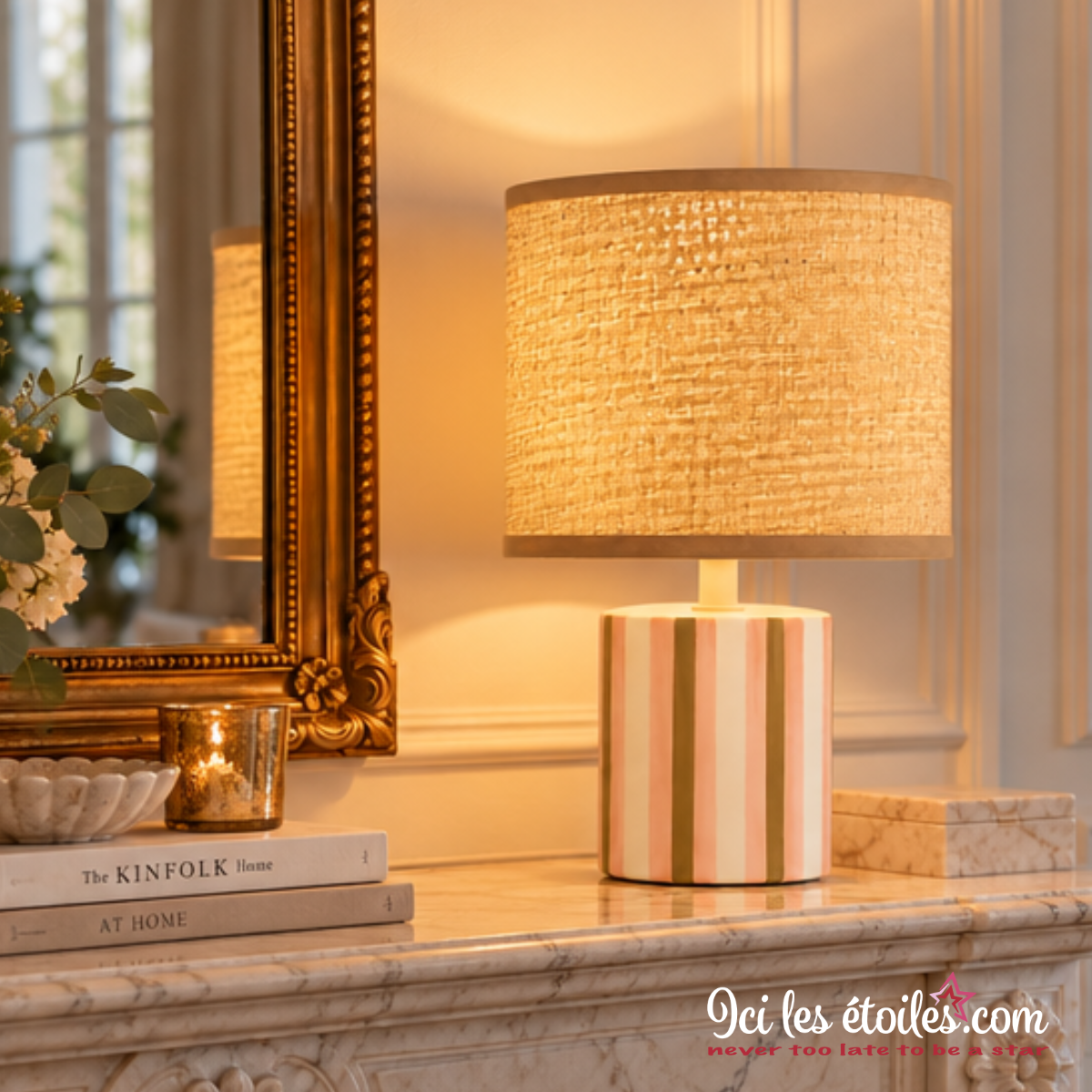 Lampe trattoria rose