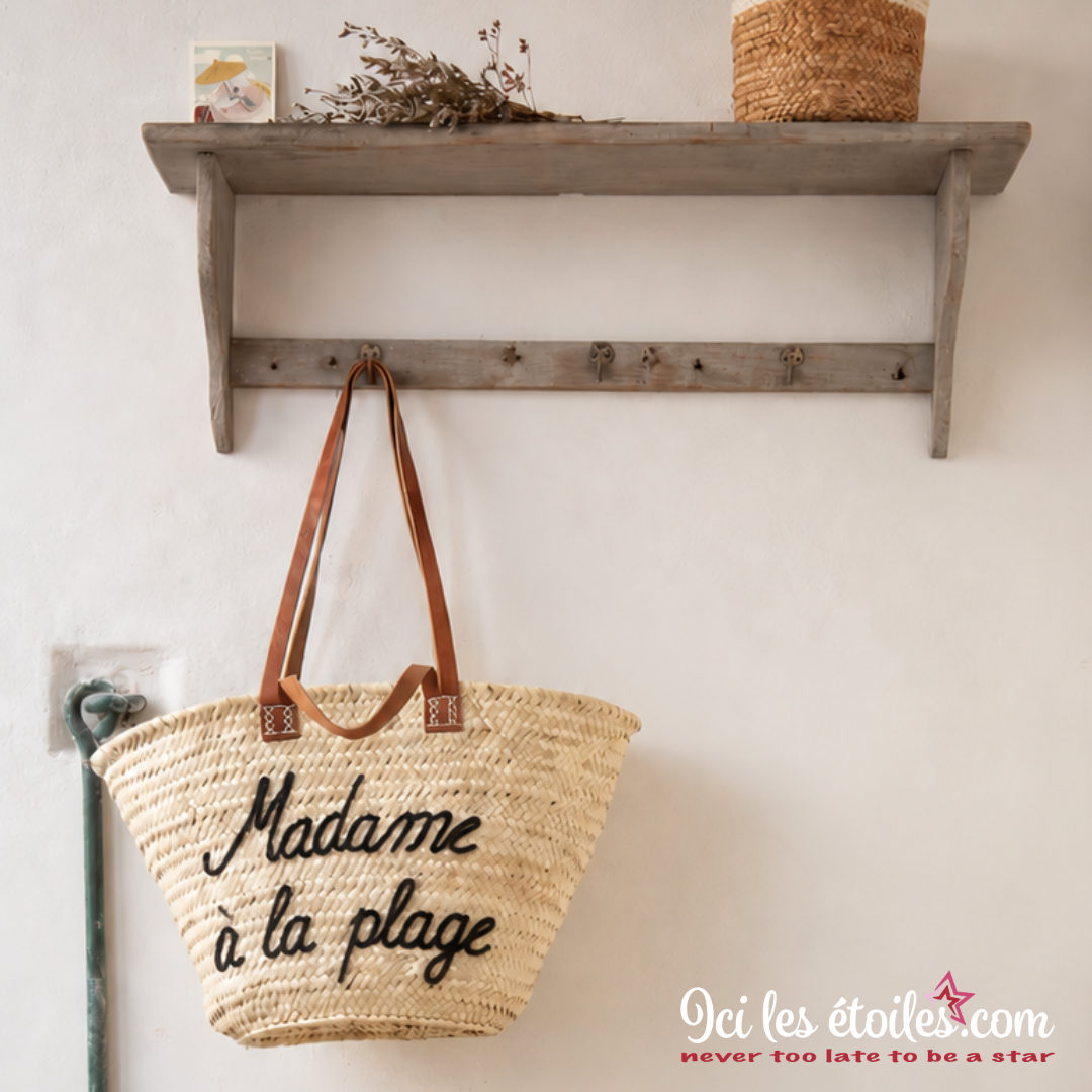 Panier « Madame à la plage »