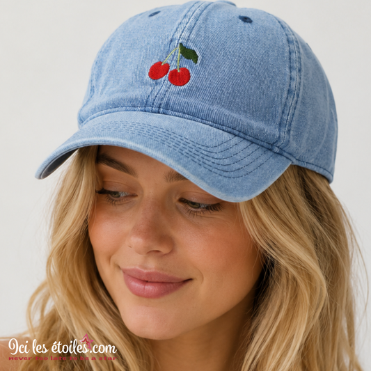 Casquette en denim 🍒