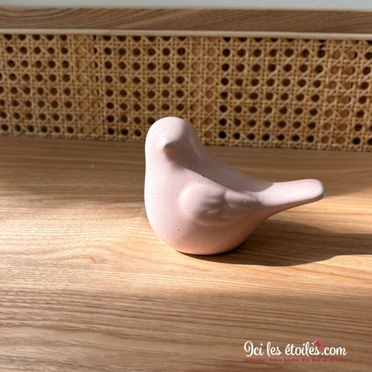 Petit oiseau en céramique