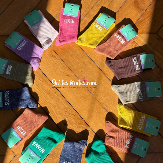 Chaussettes Paillettes