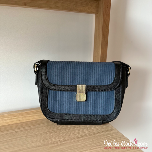 Sac Côme Bleu Jean/Bleu Marine