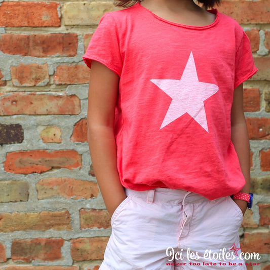 Tee-shirt enfant étoile 100% coton